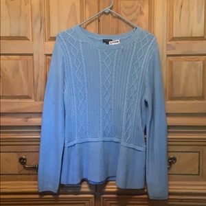 Light blue sweater